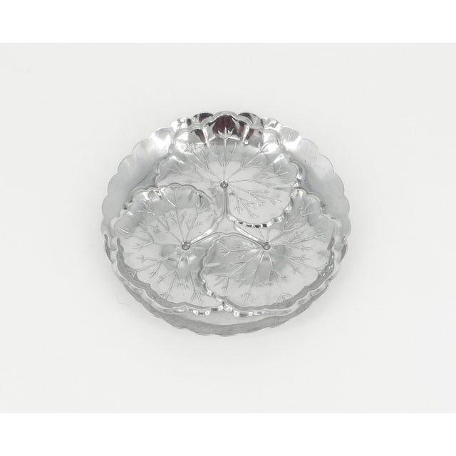 Art Deco American Art Deco Chrome Dish by Bruce Hunt For Sale - Image 3 of 7