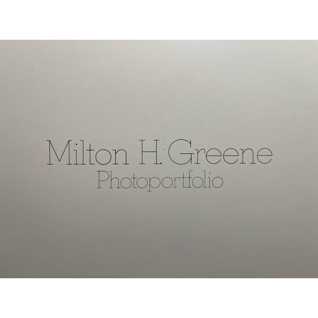 Contemporary Rare 1986 Milton H. Greene: Photoportfolio Marilyn Monroe Ballerina Poster 24x20 For Sale - Image 3 of 5