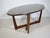 1960s Mid-Century Oval Coffee Table in Walnut from Kondor Möbel, 1960s For Sale - Image 5 of 8
