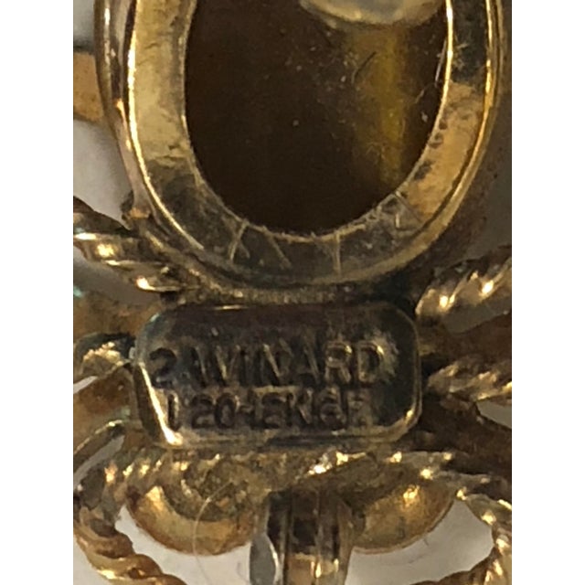 This fabulous 1940s 12k Scarab Beetle Bug Brooch by Winard will be a wonderful addition to your vintage jewelry...