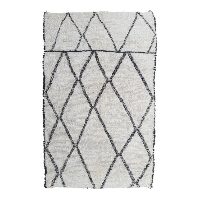 Late 20th Century Vintage Moroccan Rug - 10'7'' X 6'6'' For Sale