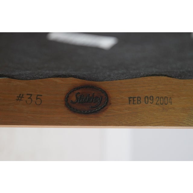 Set of 6 Stickley Mission Oak Arts & Crafts Dining Chairs For Sale - Image 16 of 18