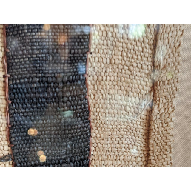 Vintage Kuba Cloth Panel in Custom Frame For Sale In Philadelphia - Image 6 of 12