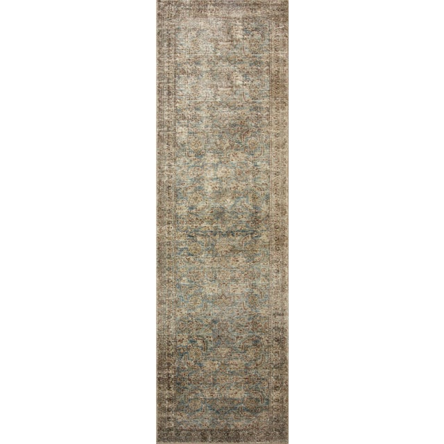 Textile Amber Lewis x Loloi Morgan Sea / Sage 5'-0" x 7'-0" Area Rug For Sale - Image 7 of 7