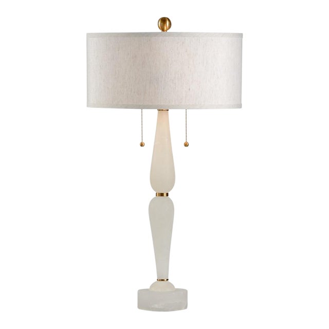 Wildwood Adele Alabaster Table Lamp For Sale