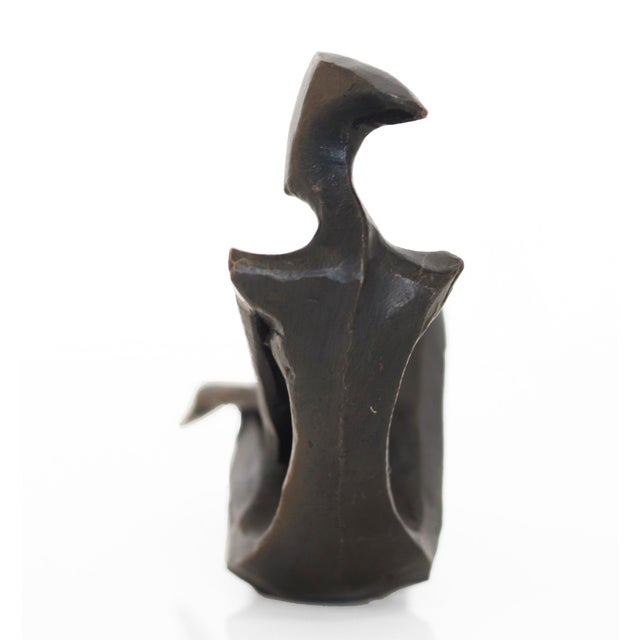 Josie - Elegant Figurative Bronze Sculpture Original Artwork by Nando Kallweit For Sale In Los Angeles - Image 6 of 10