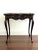 Provincial Louis XV Style Black and Gilt Bedside Table For Sale In Miami - Image 6 of 10