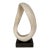 Revelation Modern Travertine New Twist Sculpture For Sale