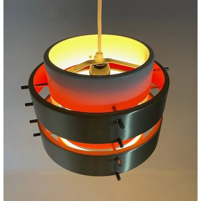 Pendant attributed to Aka Electric, Germany, 1970s For Sale - Image 6 of 10