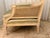 Mid 20th Century Rare Pair Louis XVI French Style Carved Bergere Chairs With Cane Sides For Sale - Image 9 of 16