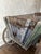 Victorian Painted Wooden Four-Wheel Hand Cart, 1880 For Sale - Image 4 of 8