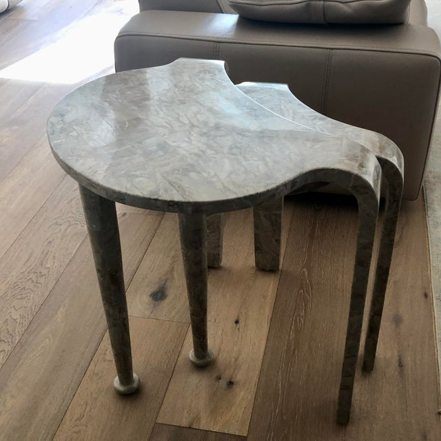stone nest of tables
