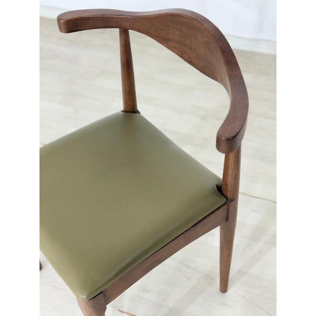 Vintage Living Room Chair in Walnut For Sale - Image 6 of 9