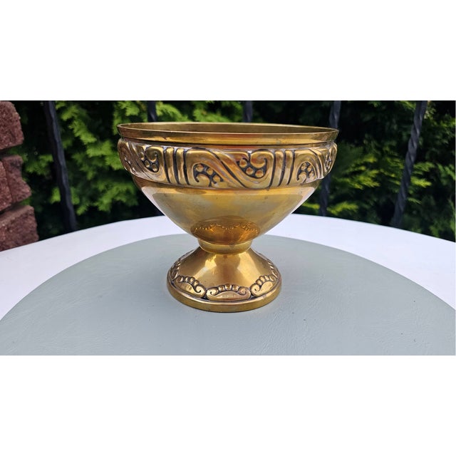Metal Art Nouveau Plant Pot Cover, 1890s For Sale - Image 7 of 7