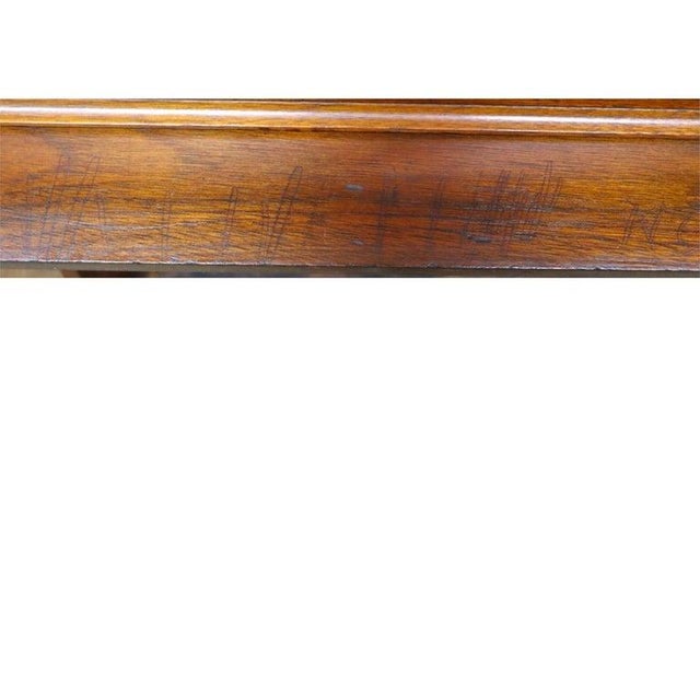 Victorian Walnut & Burl Roll Top Secretary Desk C1880 For Sale - Image 9 of 13