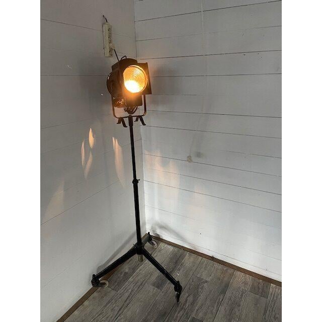 Metal Vintage Theater Floor Lamp, 1950 For Sale - Image 7 of 8