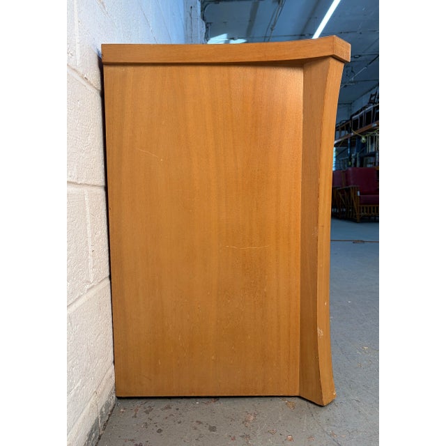 Unique Vintage Mid-Century Dresser With Brass Hardware For Sale In New York - Image 6 of 16