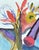 Contemporary Teapot & Flowers Still-Life, Coastal Seascape Double-Sided Watercolor by Les Anderson For Sale - Image 3 of 6