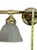 Vintage Traditional Style Plated Brass 2 Arm Vanity Wall Sconce For Sale - Image 4 of 5