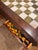 Rustic Vintage Argentine Marble & Wood Chess Game Table With Storage Drawers and Original Marble Pieces For Sale - Image 3 of 12