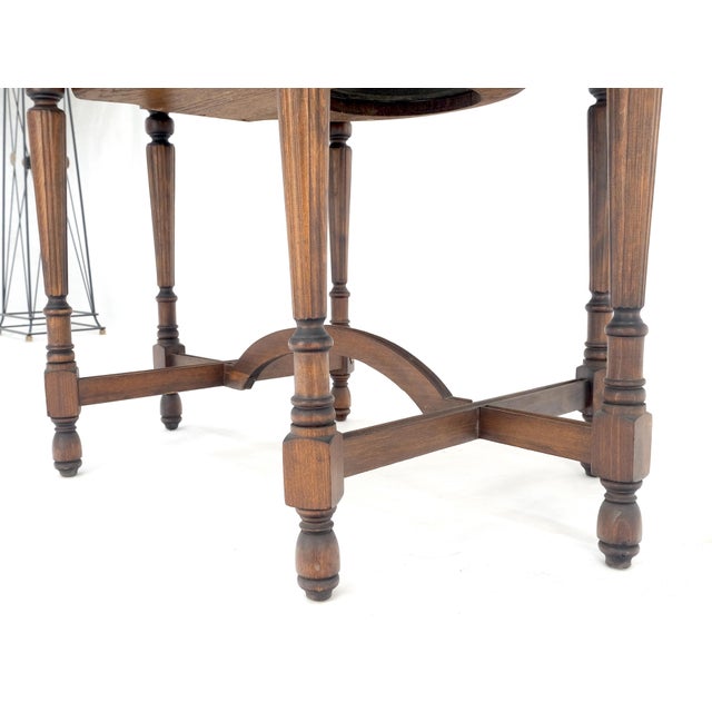 Brown Antique c1920s Tube Radio Stunning American Walnut Cabinet Lift Top Table MINT For Sale - Image 8 of 18