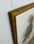 Wood Abstract Expressionist Nude Figure Drawing, Framed For Sale - Image 7 of 11