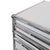 Metal Rolling Container Office Cabinet from USM Haller For Sale - Image 7 of 9