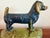 Antique Iron Dachshund Doorstop by Taylor Cook 1930 For Sale - Image 9 of 12