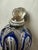 Antique 1800's European Cut to Clear Crystal Sterling Silver Perfume Bottle Jar For Sale - Image 14 of 15