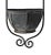 Italian Copper and Iron Wall Pockets a Pair For Sale - Image 4 of 6