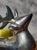 Metal Vintage Chrome Reindeer Ornaments For Sale - Image 7 of 12
