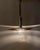 Scandinavian Space Age Hanging Lamp in Lacquered and Chromed Metal, 1970s For Sale - Image 4 of 6