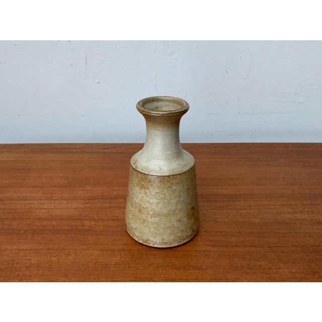 Danish Vase by Noomi & Finne for Søholm. This rare piece can be used as a functional vase or as decoration. This piece has...