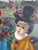 S. Reno, Portrait of Two Children, 1960s, Oil Painting on Canvas, Framed For Sale - Image 6 of 14