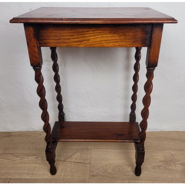 Antique Victorian English Occasional Table, 1890 For Sale - Image 10 of 17