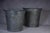 Buckets and Watering Can in Galvanized Steel with Brass Numbers, 1950s, Set of 3 For Sale - Image 6 of 14