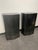 Mid 20th-Century Palm Beach Regency Marshall Fields Black Lacquer Display Pedestals - a Pair For Sale - Image 9 of 9