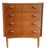 Vintage Danish Teak Chest of Drawers, 1950s For Sale