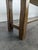 Vintage Rustic Oak Bench For Sale - Image 4 of 6