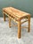 Vintage Boho Bamboo and Burlwood Console Table For Sale In West Palm - Image 6 of 12
