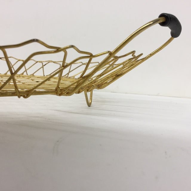 Vintage Brass Wire Pie Plate Holder Chairish