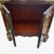 Asian Antique Mid-Century Chinese Brass-Mounted Hardwood Cabinet With Lock & Calligraphy Interior For Sale - Image 3 of 14