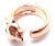 Metal Cartier Panther Panthere Rose Gold Lacquer Tsavorite Ring Cert, Size 6.25 For Sale - Image 7 of 10