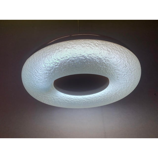 Orange Siform UFO Pendant from Siemens, 1960s For Sale - Image 12 of 18