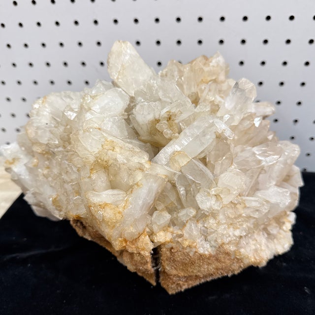 Art Deco Carole Stupell Large Quartz Cluster For Sale - Image 3 of 8