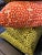 Mid-Century Modern Retro Style Flower Print Down Pillow For Sale - Image 3 of 4