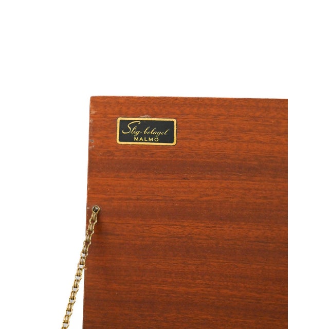 Vintage Swedish Mahogany Cutlery Cabinet, 1950s For Sale - Image 12 of 14