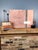 Original artwork title: Warmth & Wine. Modern geometrical wall art. Natural pigments. Mica. 18" x 24" x .1" Mediums used:...