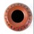 The vase, 8.5" tall, is an exceptional, museum-grade piece by the authenticated Peruvian Chulucanas master designer José...