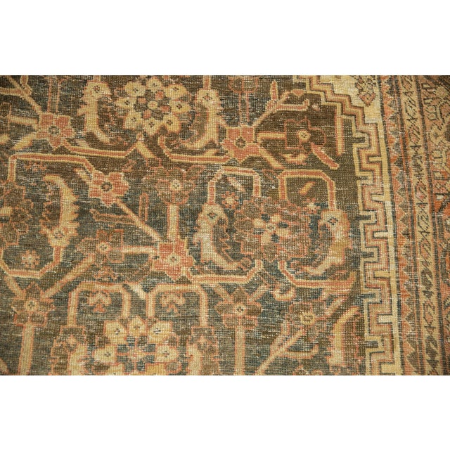 Vintage Distressed Mahal Carpet - 8'2" x 12'7" For Sale - Image 12 of 14